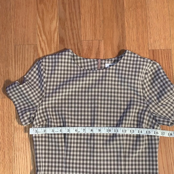 BB Dakota Checked Out Dress 4 - Picture 4 of 9